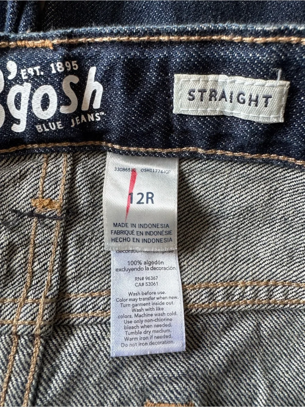 OshKosh Bgosh dark wash